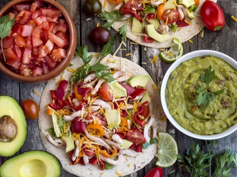 Przepis: Tortilla z guacamole