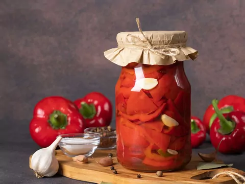 Przepis: Kiszona papryka